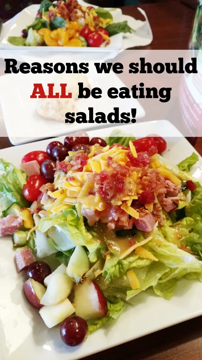 3 reasons we should all be eating salads weekly.  