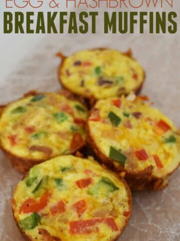 Looking for a simple, yet tasty breakfast dish that will feed a whole crowd? Then look no further these breakfast muffins are delish.