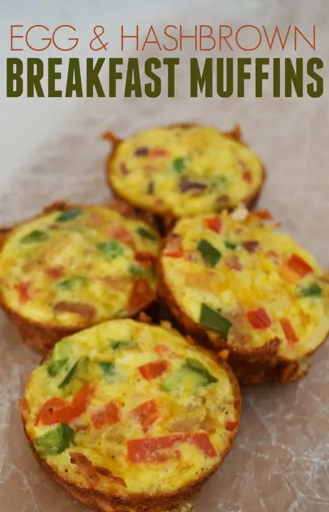 Looking for a simple, yet tasty breakfast dish that will feed a whole crowd? Then look no further these breakfast muffins are delish.
