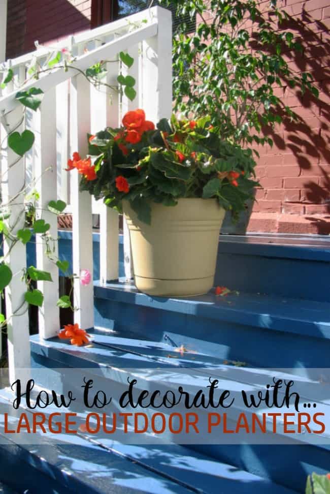 Want to learn how to decorate your patio or deck with large outdoor planters? Check out these beautiful DIY builds and handy tips for your planting needs.