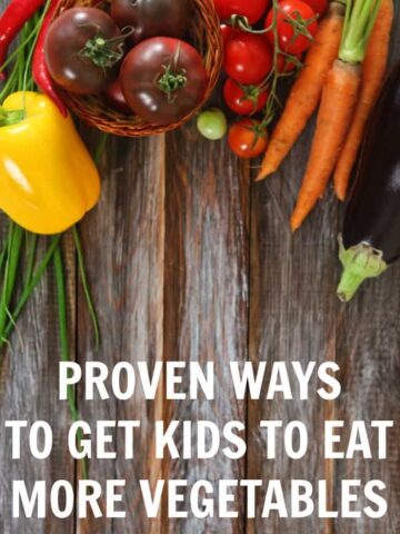 Struggling to get your child to eat more healthy foods? Check out these 5 proven ways to get kids to eat more vegetables.