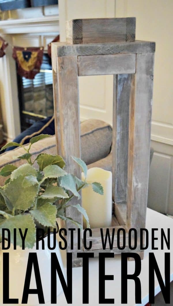 DIY Rustic Wooden Lantern Tutorial | Today's Creative Ideas