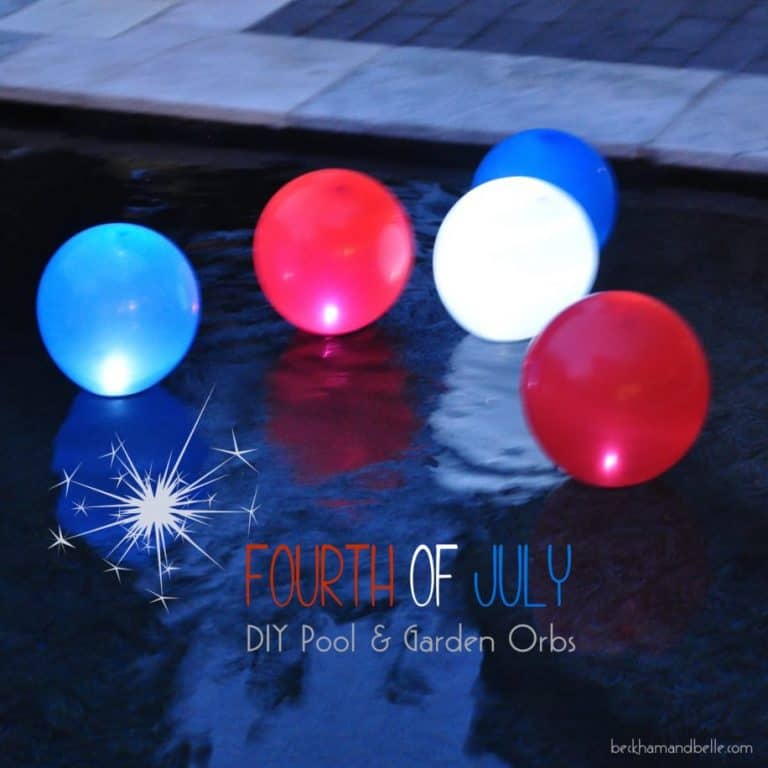 Pool Light Orbs | Today's Creative Ideas