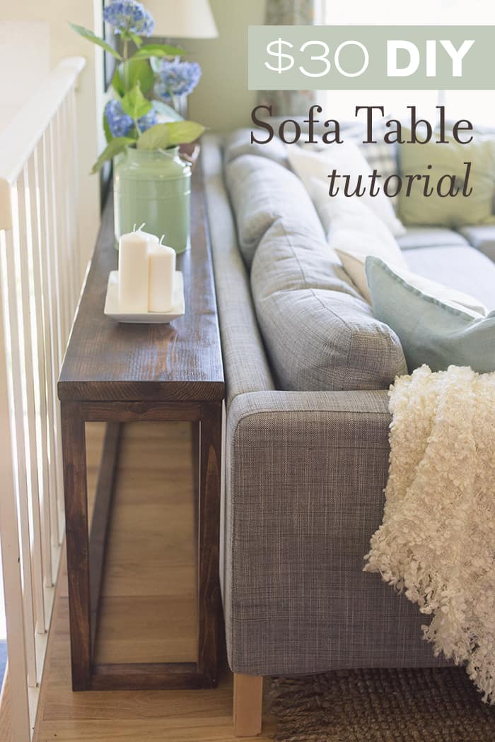 DIY Console Table / Soft Table Ideas & Designs | This Girl ...