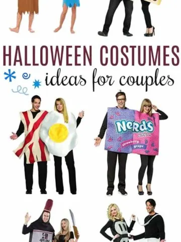 Looking for a couples costume? Get creative this Halloween with these fun, unique and inexpensive Halloween costume ideas for couples.