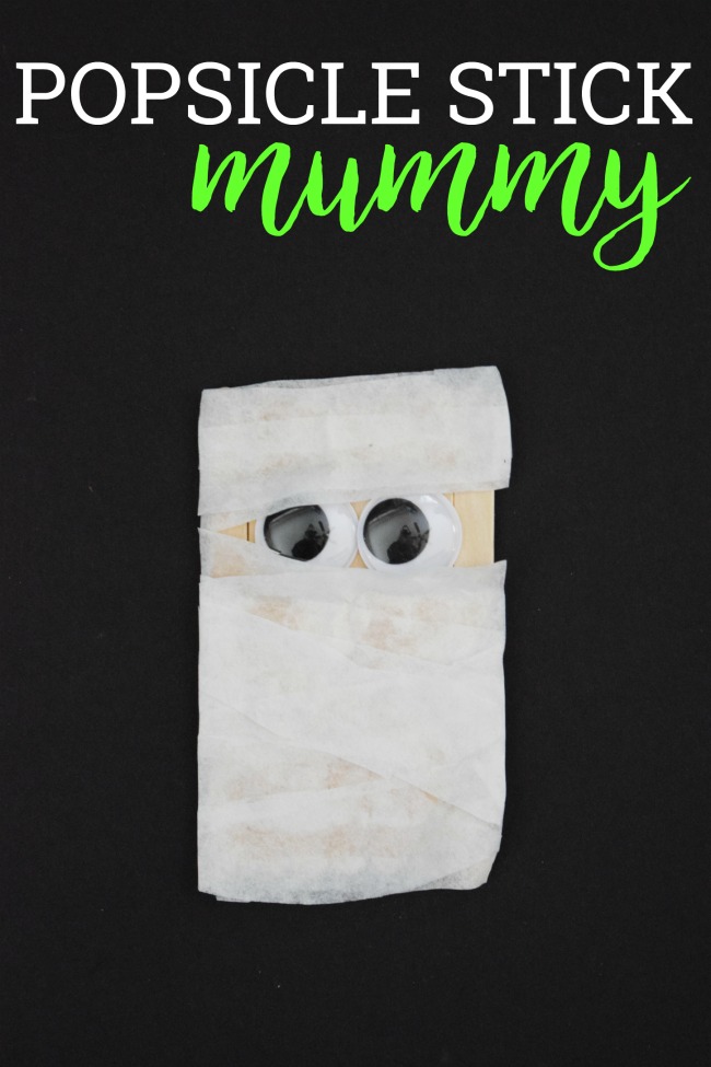 This popsicle stick mummy craft is the perfect easy Halloween craft for kids this holiday season. These little monsters made out of craft sticks are a whole lot of fun and every bit of simple.