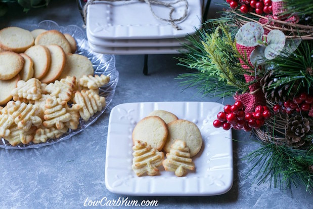 'Tis the season for holiday cookies and we all know how hard it is to resist the carb-laden, sugar-filled treats of the traditional cookie plate.