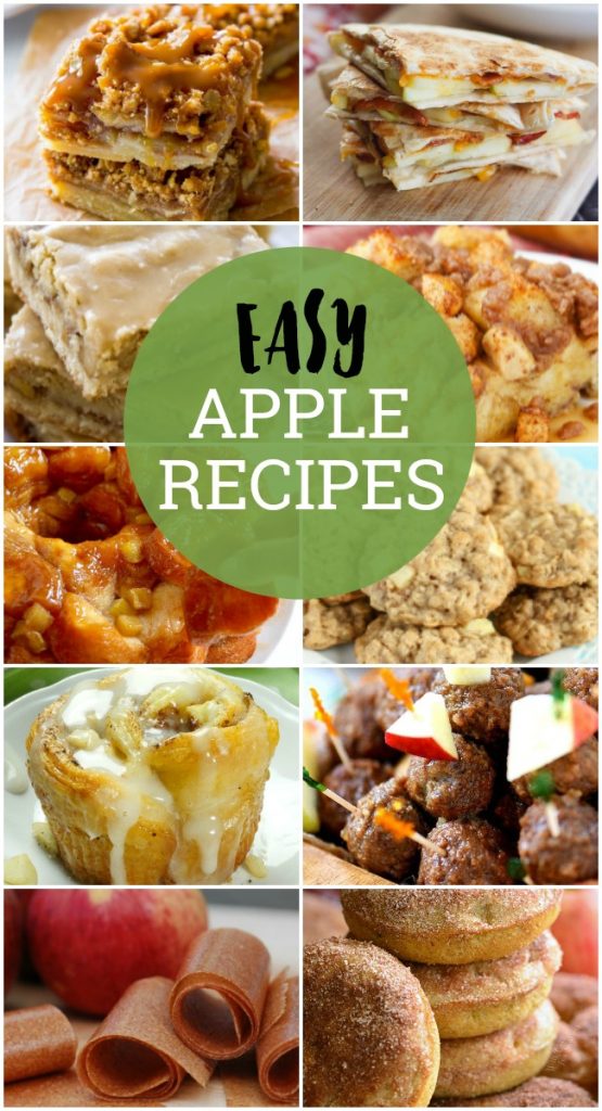 Easy Apple Recipes - Sweet & Savory | This Girl's Life Blog