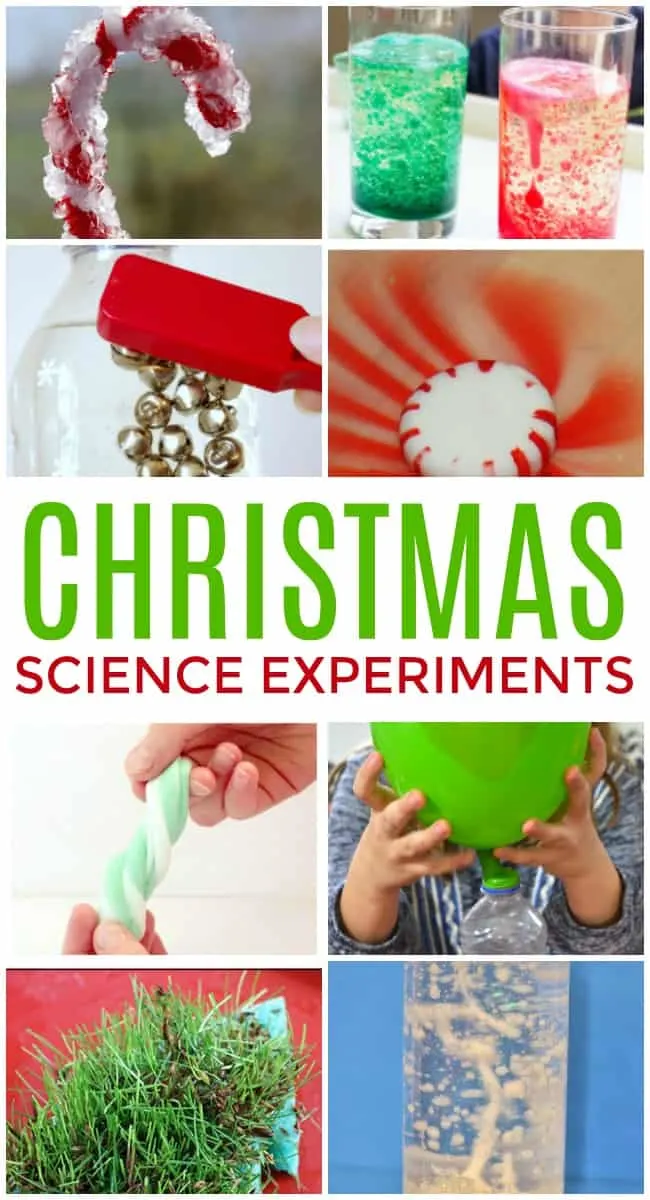 These Christmas science experiments are jam-packed with fun and exciting ideas to make this holiday season filled with wonder and exploration.
