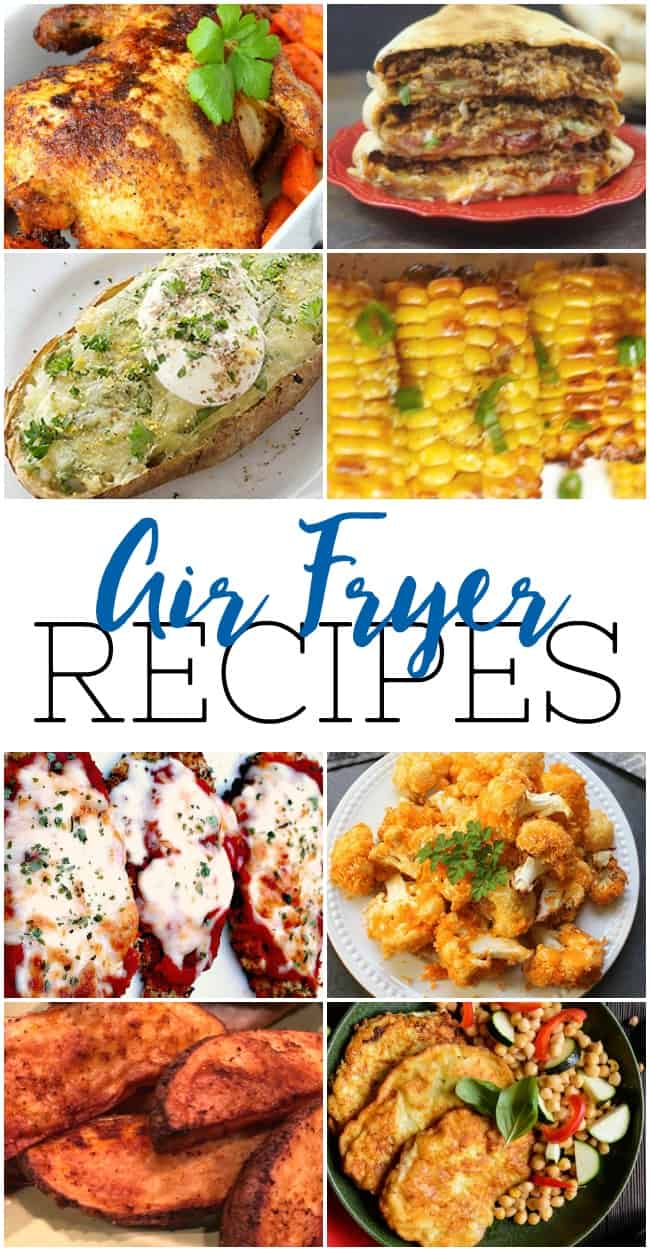 Air Fryer Recipes allow you to enjoy all your favorite meals while retaining that same delicious crispiness but without all those yucky extra calories. #AirFryerRecipes #AirFryer #HealthyRecipes #BestAirFryerRecipes