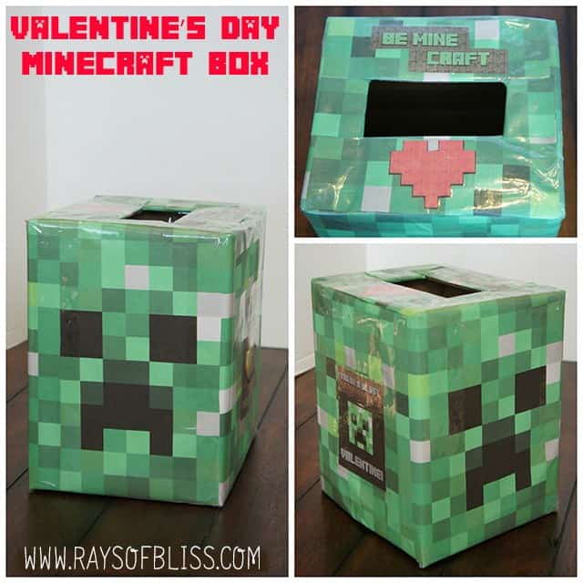 Valentine Box Ideas For School Boxes For Boys Girls - roblox character valentines box cool valentine boxes