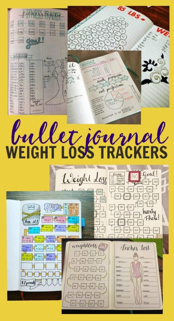 Bullet Journal Method Weight Loss Tracker Ideas & Tips bujo Today