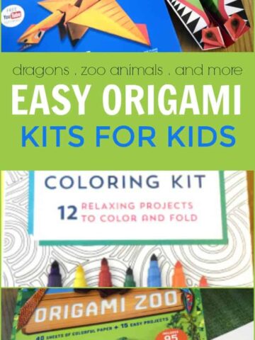 Looking for some fun summertime activities? These Origami Kits for Kids are the perfect boredom buster. Learn the ancient art of folding paper with easy to follow instructions. Featuring super-bright neon papers and fun sticker embellishments, these origami kits are ideal for those creative minds to craft endless interesting shapes.  #Origami #OrigamiKits #OrigamiforKids #OrigamiKitsforKids #ArtofFoldingPaper #PaperFolding