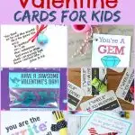 Printable Valentine Cards for Kids examples