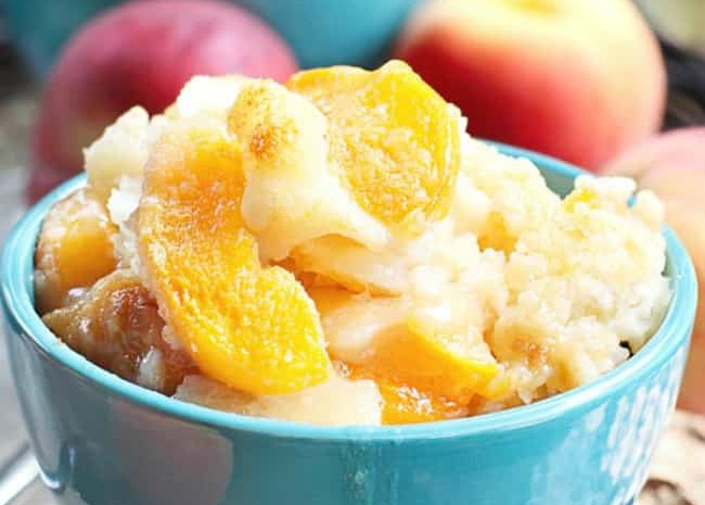 Easy Peach Cobbler Recipe Old Fashioned Southern Dessert