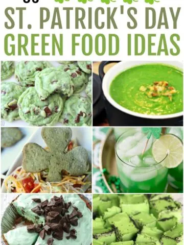 Celebrate St. Patrick's Day with fun and creative green food ideas. From breakfast to dinner and even dessert too! Loads of St. Patrick's Day party food and treat ideas.