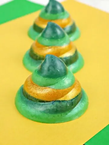 St. Patrick's Day soap is the best way to add festiveness to any bathroom. These poop emoji soaps will be a hit with all the little and big leprechauns.