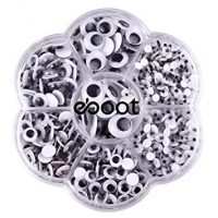 700 Piece Round Wiggle Eyes