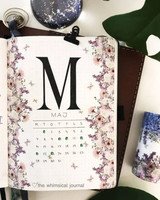 30+ May Bullet Journal Ideas | Spreads, Covers, and more!