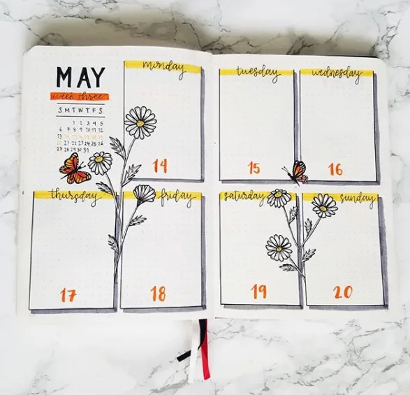 30+ May Bullet Journal Ideas | Spreads, Covers, and more!