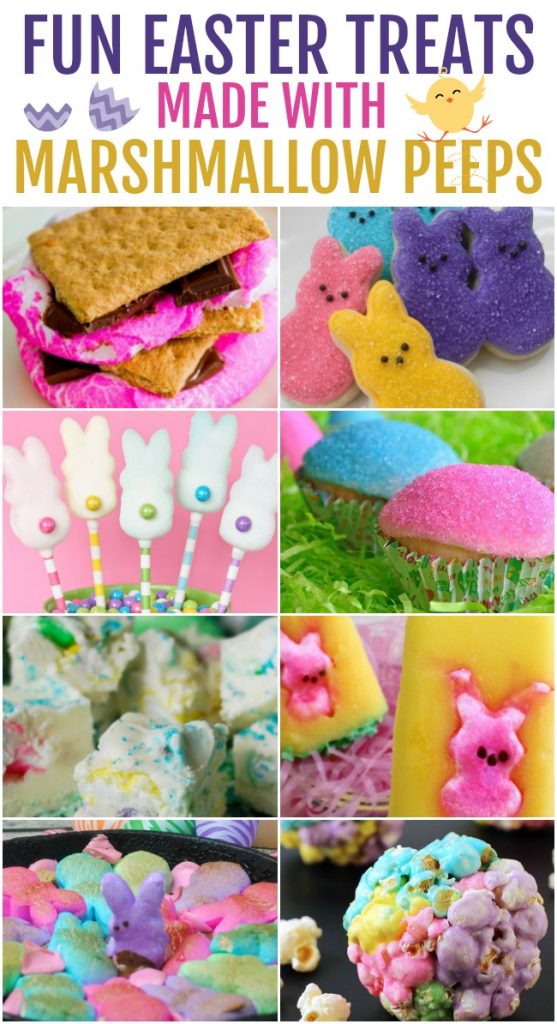 So many cute and fun Peeps recipes and sweet treats. Love all of these ideas for Easter.
