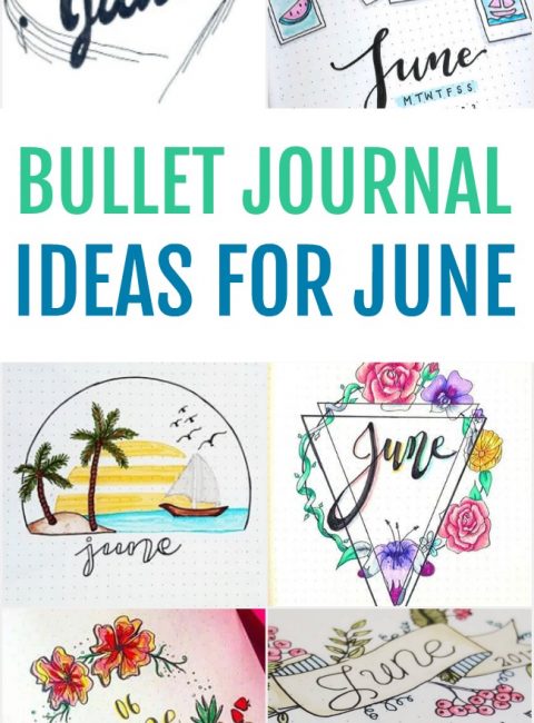 May Bullet Journal Ideas - Monthly Layout Spread | Cover Page | Setup ...