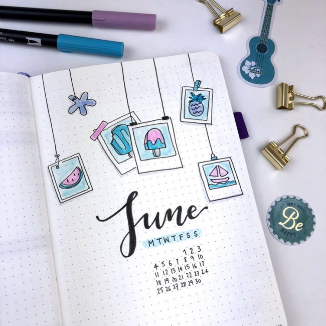 june bullet journal ideas today s creative ideas