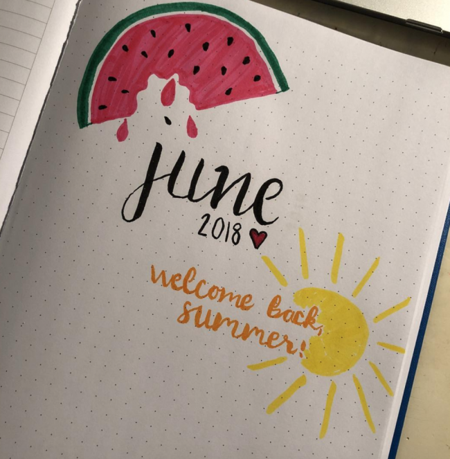 June Bullet Journal Ideas | Today's Creative Ideas