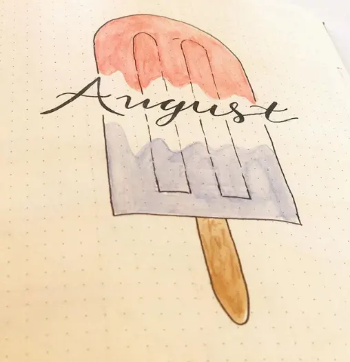 20+ August Bullet Journal Ideas | Today's Creative Ideas