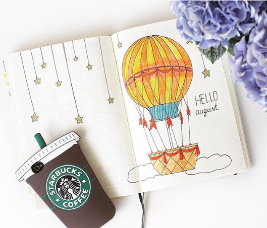 August Bullet Journal Ideas | Today's Creative Ideas