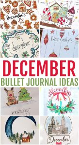December Bullet Journal Ideas | Today's Creative Ideas