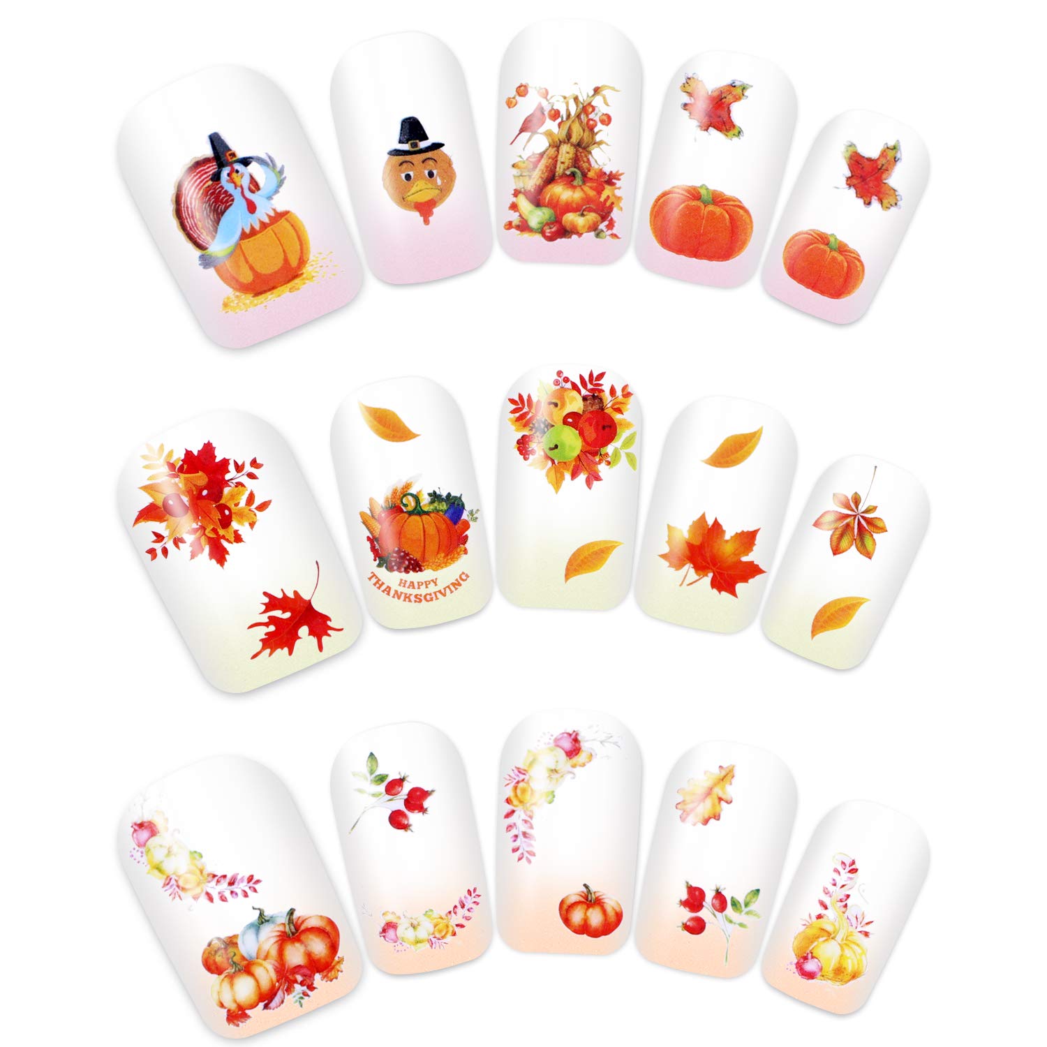 Thanksgiving Nails: 12 Beautiful Nail Art Designs - This Girl's Life Blog