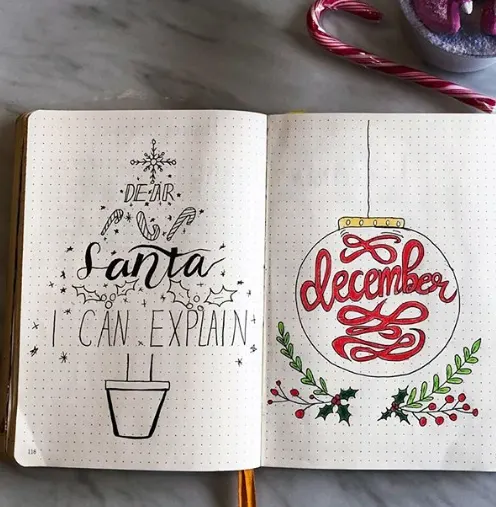 December Bullet Journal Ideas | Today's Creative Ideas