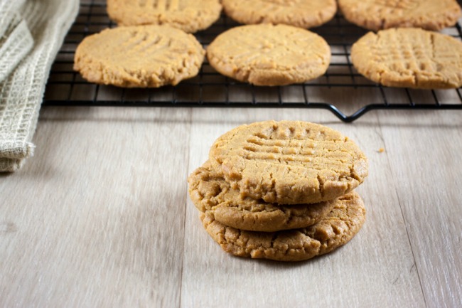 These super soft peanut butter cookies are easy to make, full of peanut butter flavor, the perfect chewiness, and irresistibly good! 