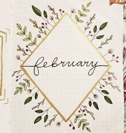 February Bullet Journal Ideas | Today's Creative Ideas