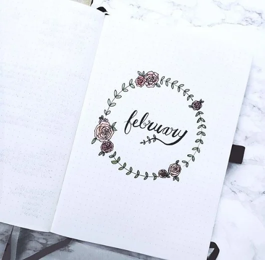 February Bullet Journal Ideas » Today's Creative Ideas