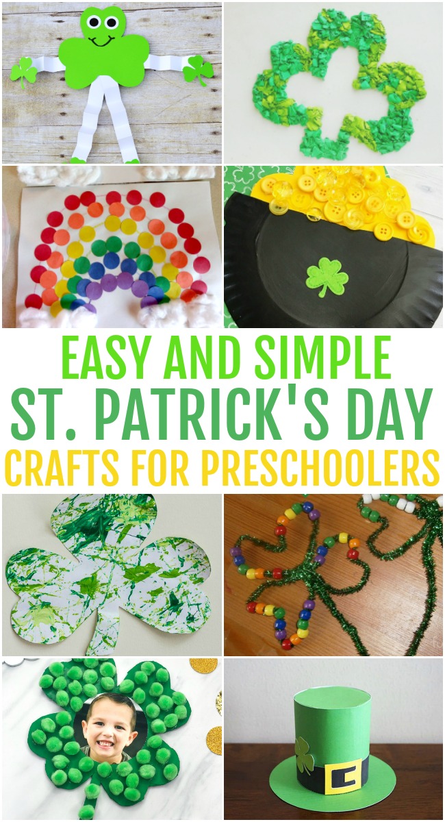 Easy St Patrick s Day Crafts For Preschoolers Today s Creative Ideas