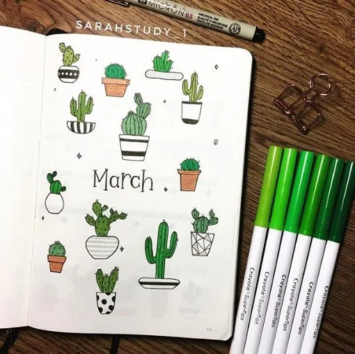 March Bullet Journal Ideas | Today's Creative Ideas