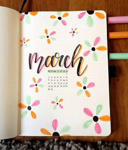 March Bullet Journal Ideas | Today's Creative Ideas