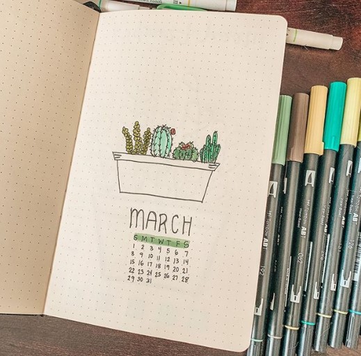 March Bullet Journal Ideas | Today's Creative Ideas