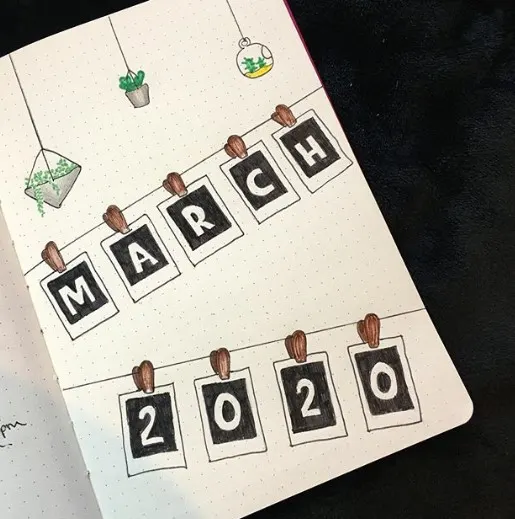 March Bullet Journal Ideas | Today's Creative Ideas