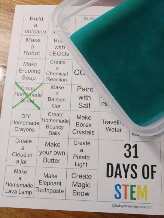 31 Days of STEM Activities for Kids! | Today's Creative Ideas