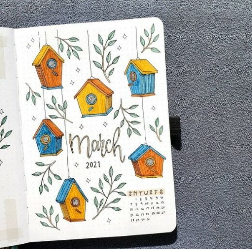 March Bullet Journal Ideas | Today's Creative Ideas