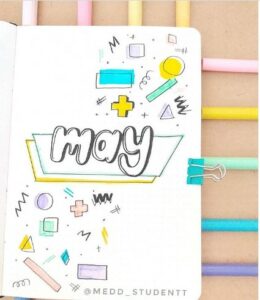 30+ May Bullet Journal Ideas | Spreads, Covers, and more!