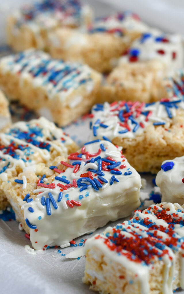 4th of July Rice Krispie Treats Recipe | Today's Creative