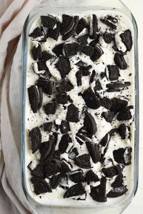 Easy No Churn Oreo Ice Cream - Best Ever Homemade Recipe!