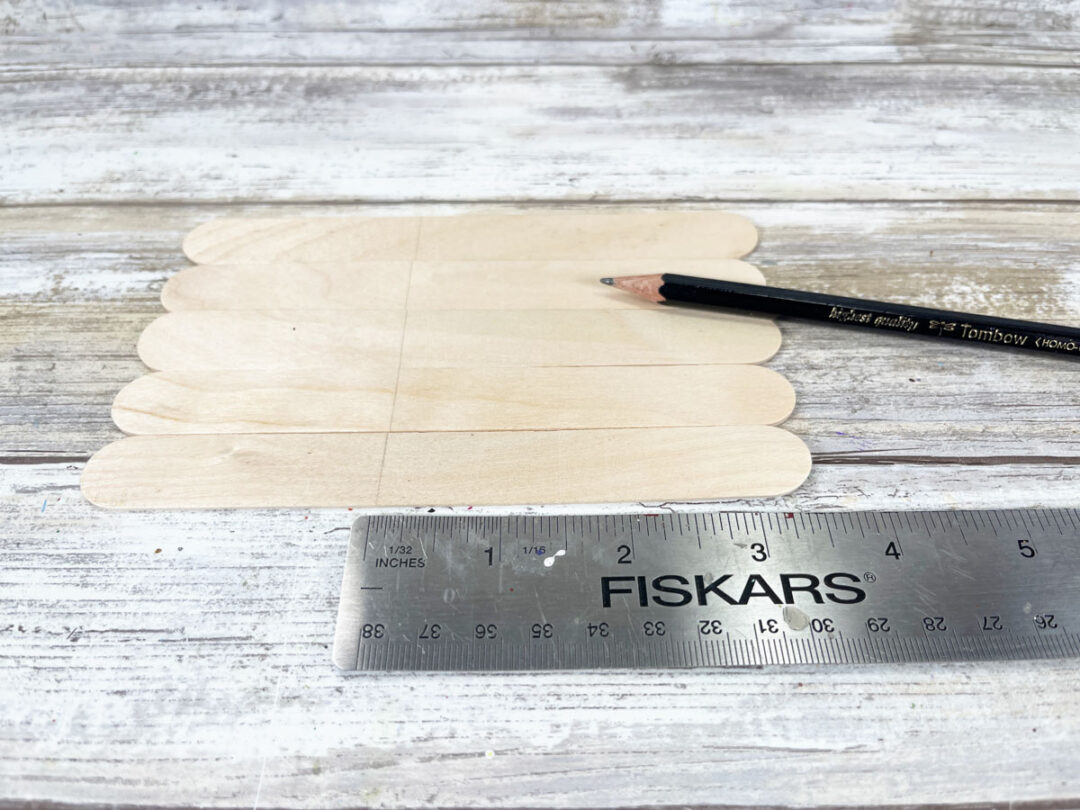 Popsicle Stick Uncle Sam 4th of July Kid Craft Idea