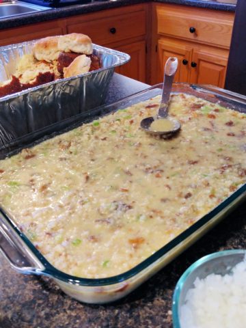 Southern Chicken Cornbread Dressing