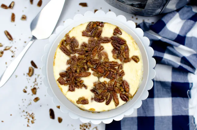 The BEST Pecan Pie Cheesecake Recipe | Today's Creative Ideas