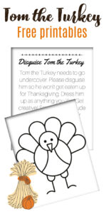 Turkey in Disguise Free Printables | Today's Creative Ideas